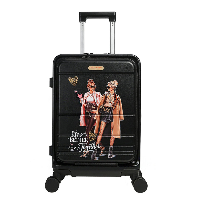 CABIN SUITCASE 20" WITH STRIPES (<tc><tc>Ladies Night Out</tc></tc>)