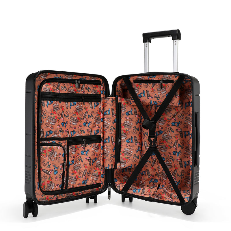 CABIN SUITCASE 20" WITH STRIPES (<tc>SUN & SAND</tc>)
