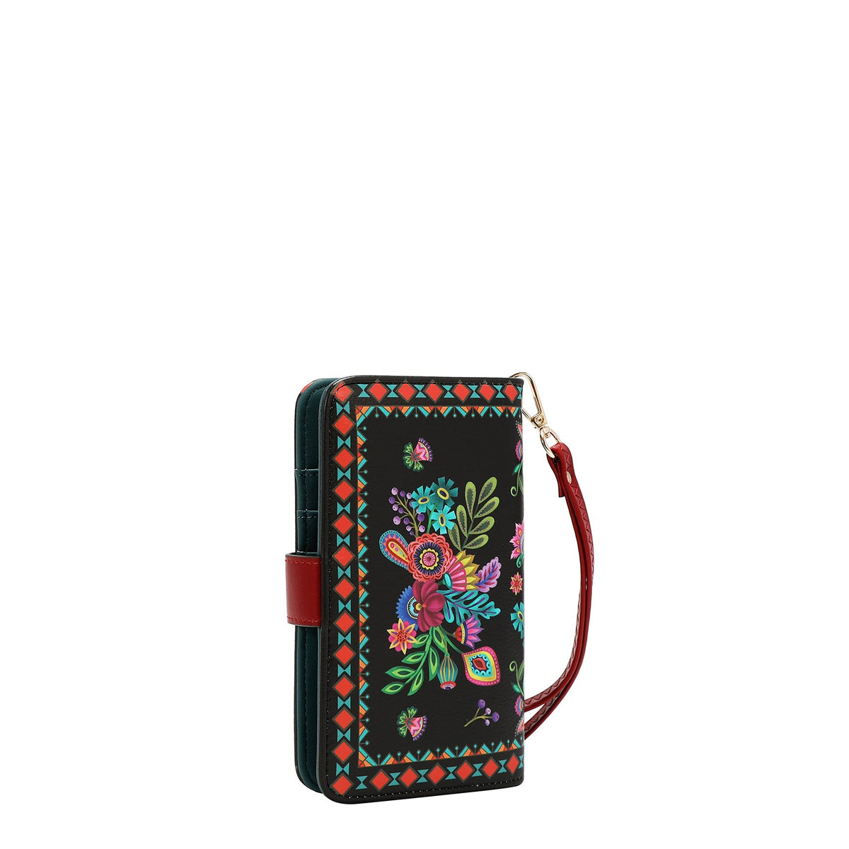 FUNDA DE TELÉFONO Y CARTERA CON LA FIRMA DE NL CON CORREA (KEEP DREAMING)