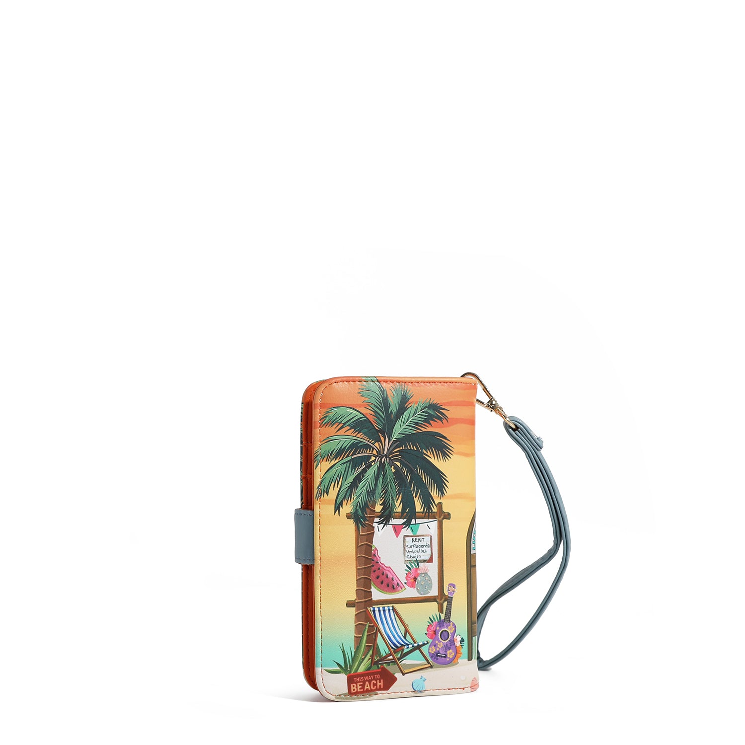 CAPA DE CELULAR E CARTEIRA COM ALÇA NL SIGNATURE (<tc>SUN & SAND</tc>)