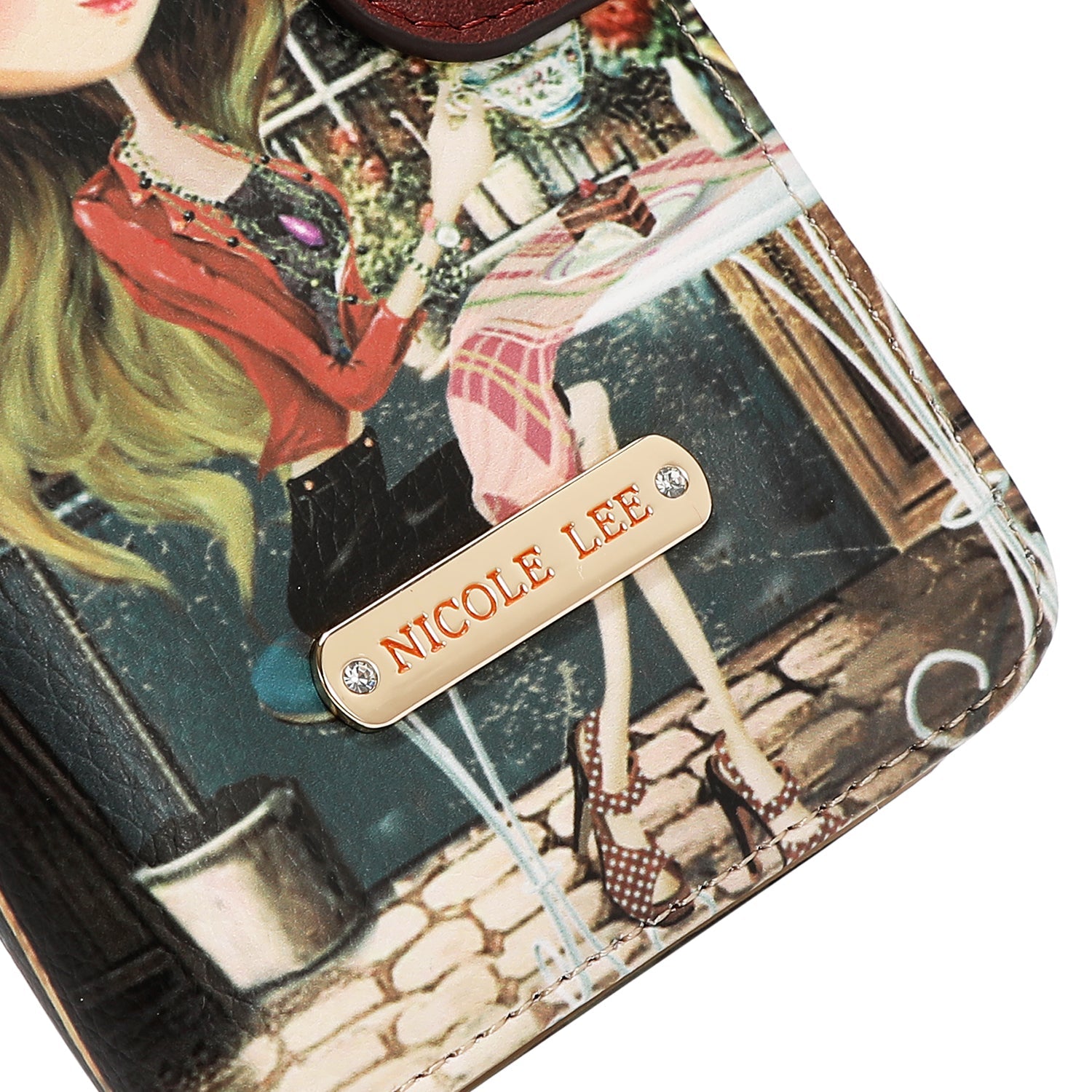 NL SIGNATURE PHONE CASE AND WALLET WITH STRAP (<tc>VIRTUAL FRIEND</tc>)