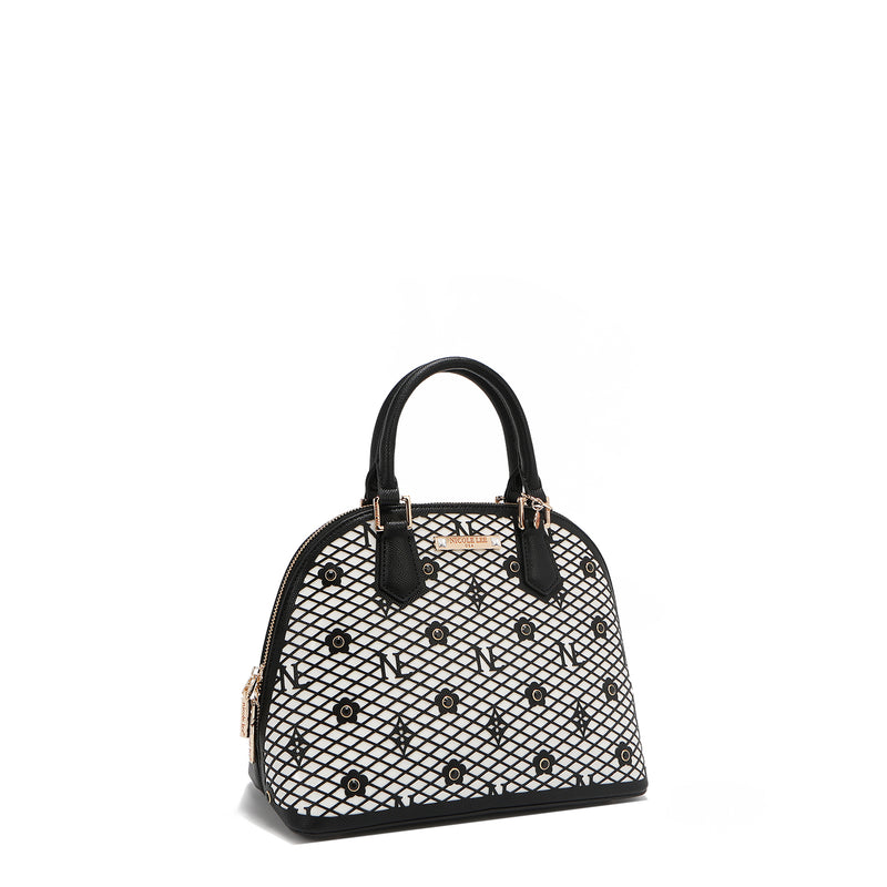 SATCHEL GRACIE TYPE DOMO BAG (BLACK)