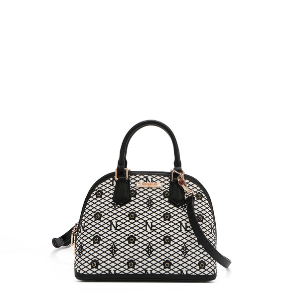 SATCHEL GRACIE TYPE DOMO BAG (BLACK)