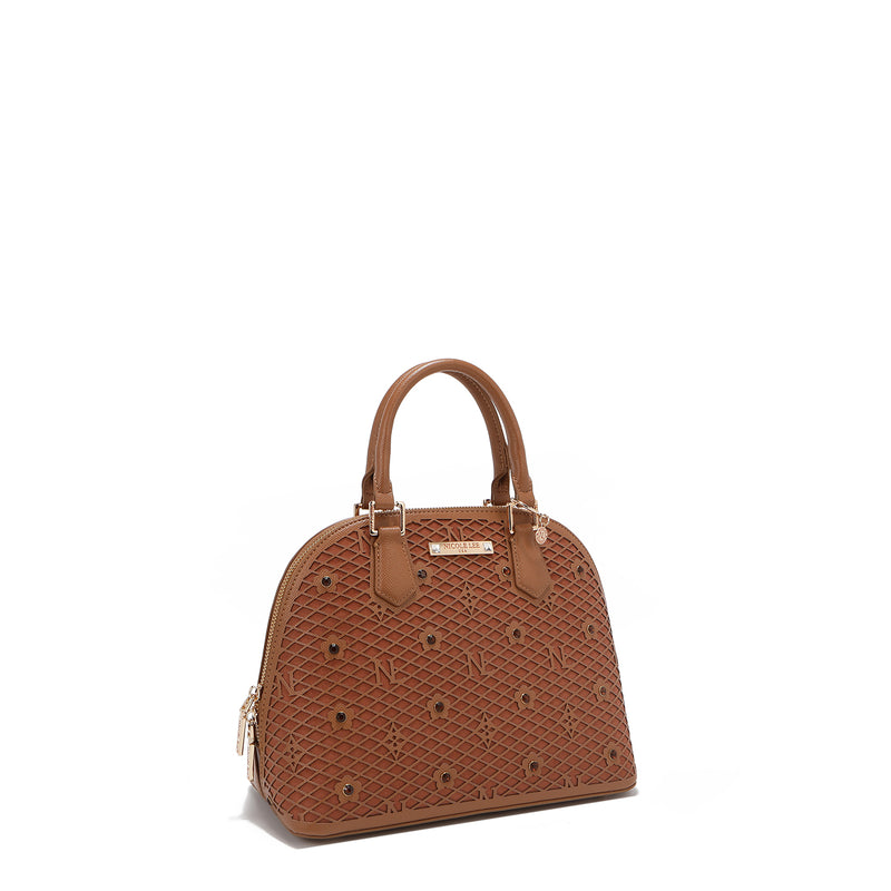 SATCHEL GRACIE TYPE DOMO BAG (Brown)