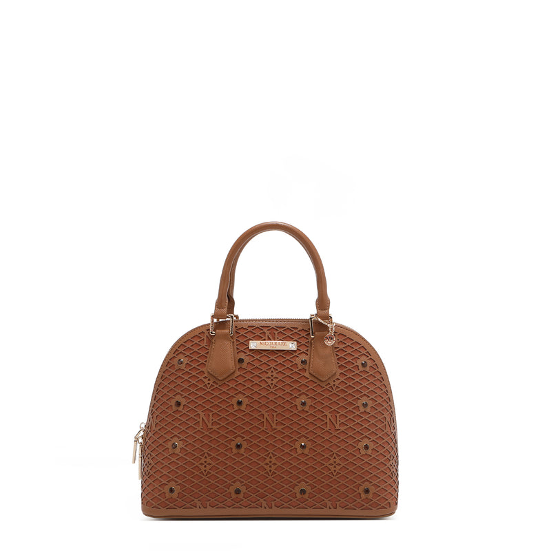 SATCHEL GRACIE TYPE DOMO BAG (Brown)