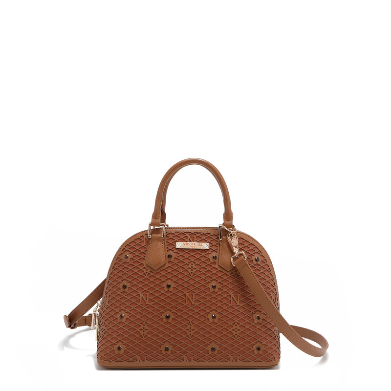 SATCHEL GRACIE TYPE DOMO BAG (Brown)