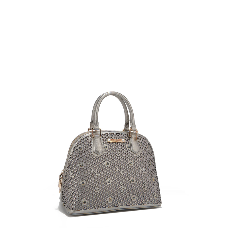 SATCHEL GRACIE TYPE DOMO BAG (GRAY)