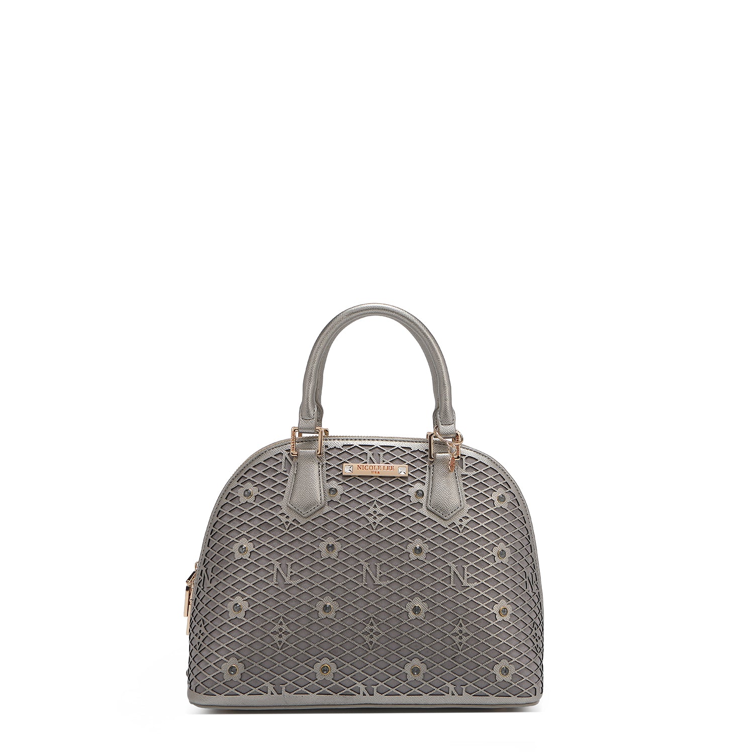 BOLSO DOMO TIPO SATCHEL GRACIE (GRIS)