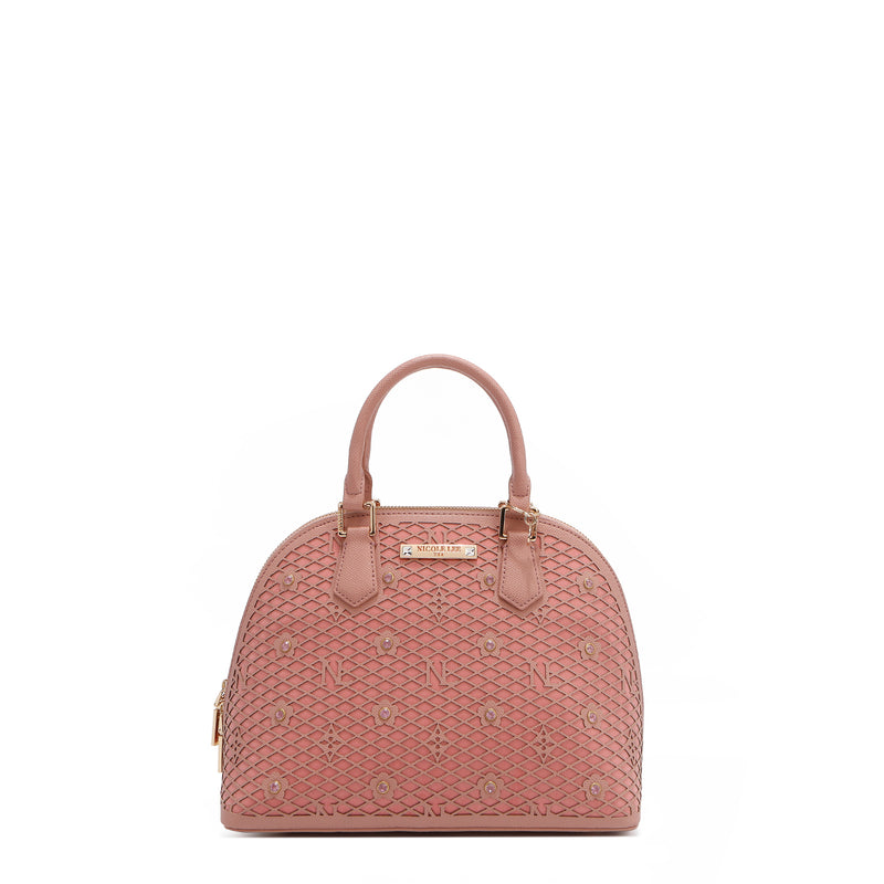 SATCHEL GRACIE TYPE DOMO BAG (ROSA)