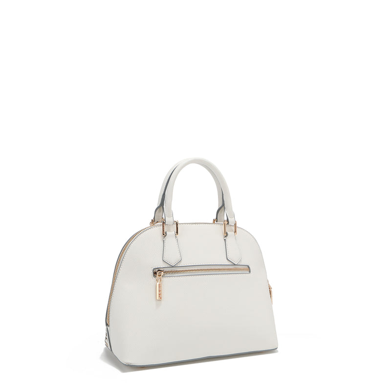 SATCHEL GRACIE TYPE DOMO BAG (White)