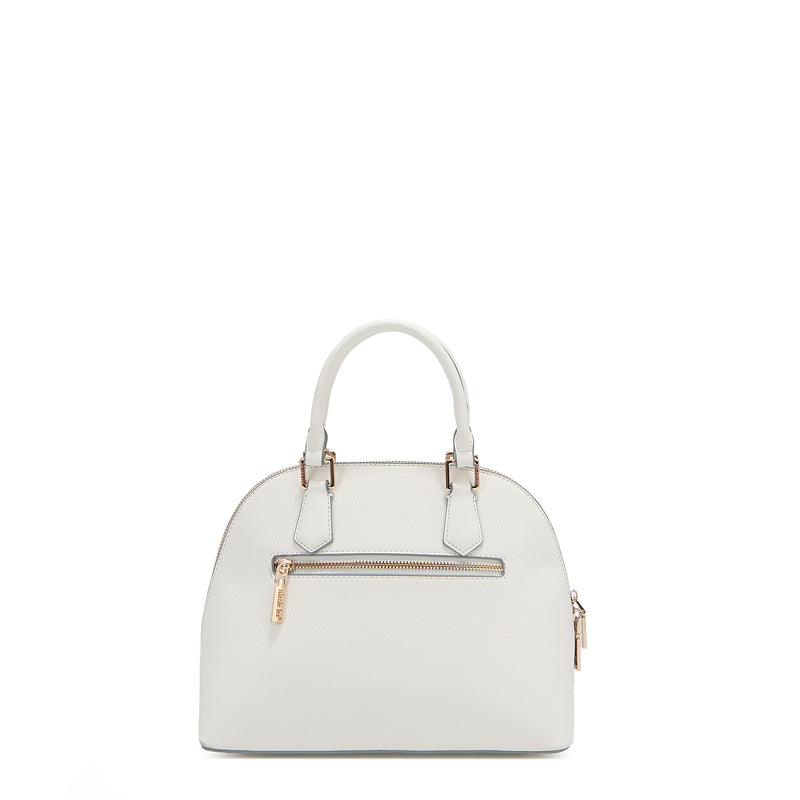 SATCHEL GRACIE TYPE DOMO BAG (White)