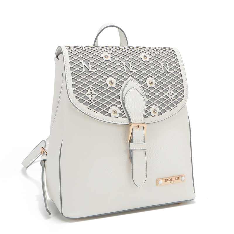 Gracie Backpack (White)