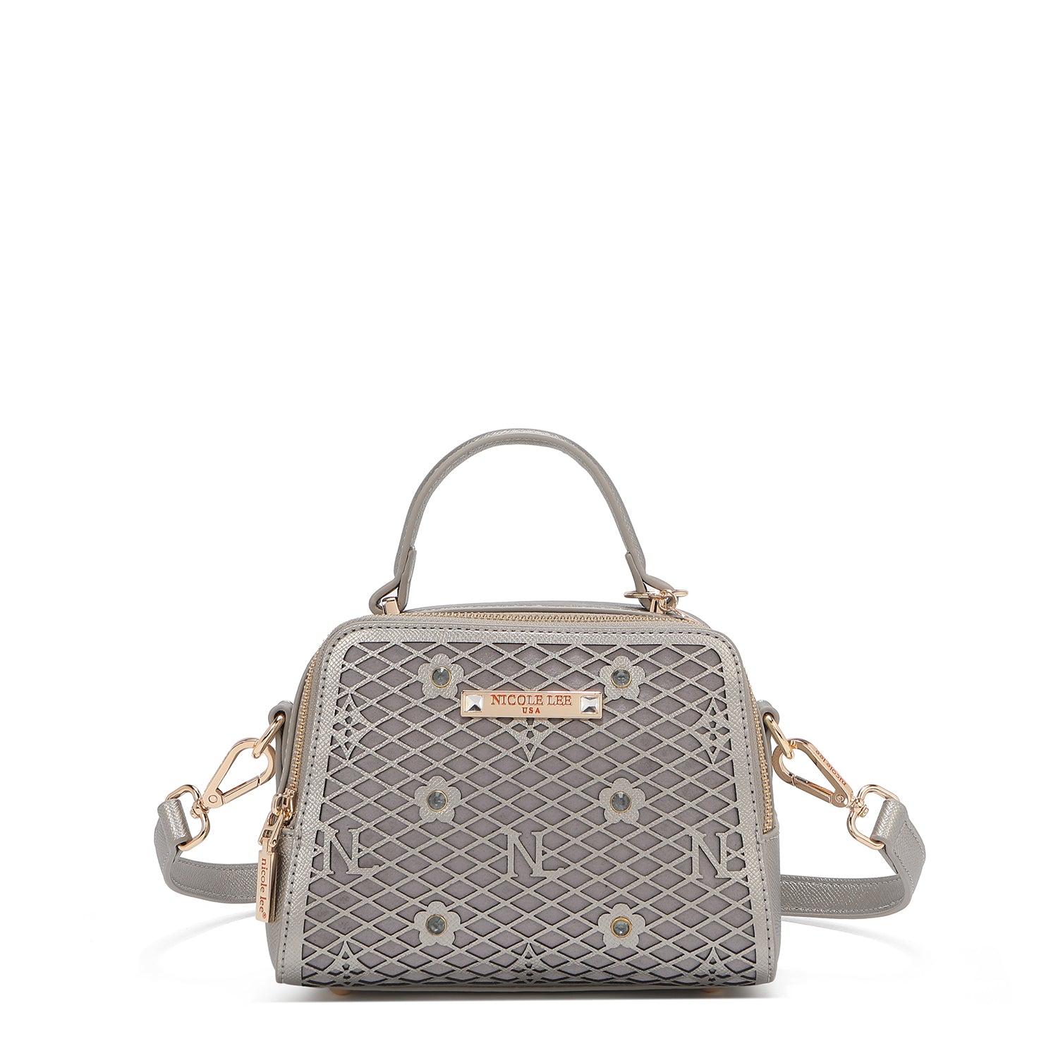 MINI BOLSO DE MANO GRACIE (GRIS)