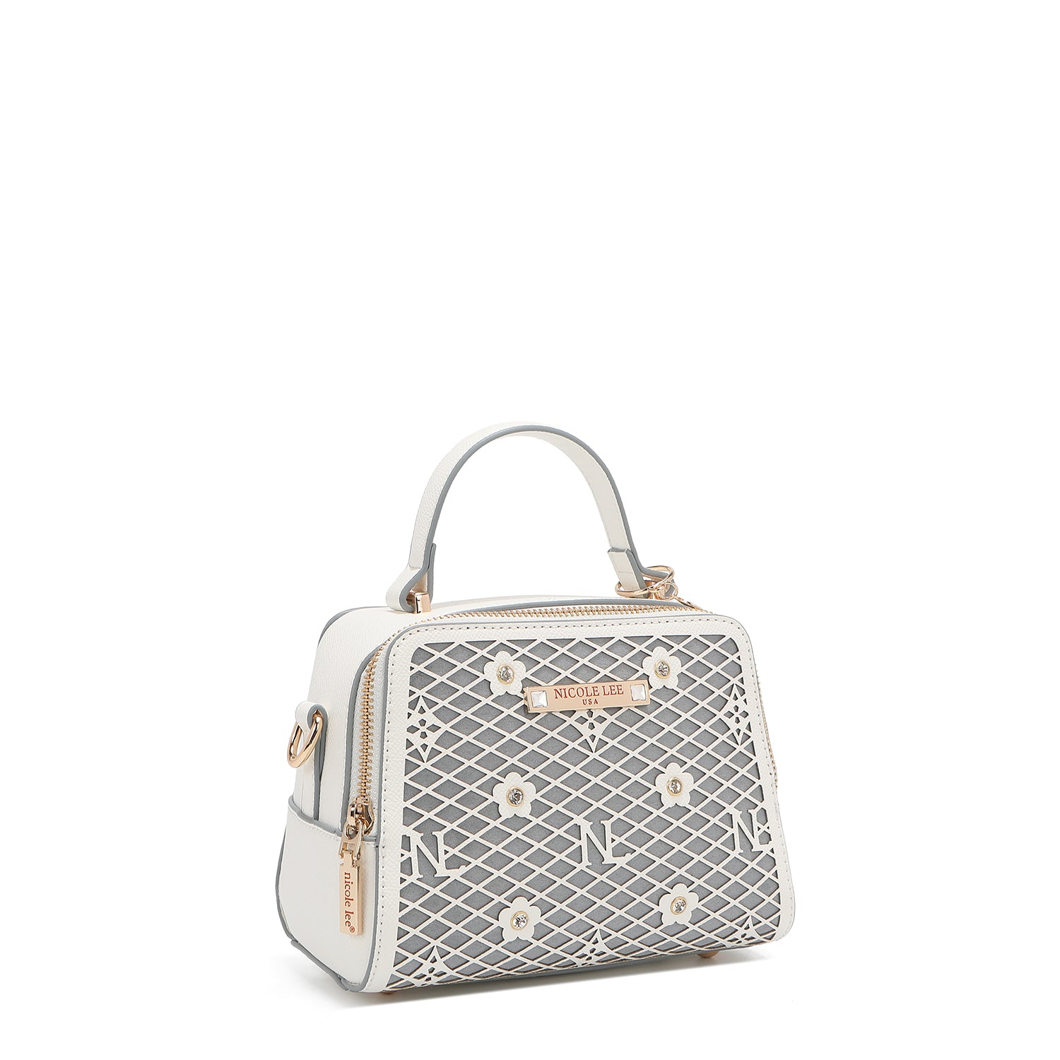 MINI BOLSO DE MANO GRACIE (BLANCO)