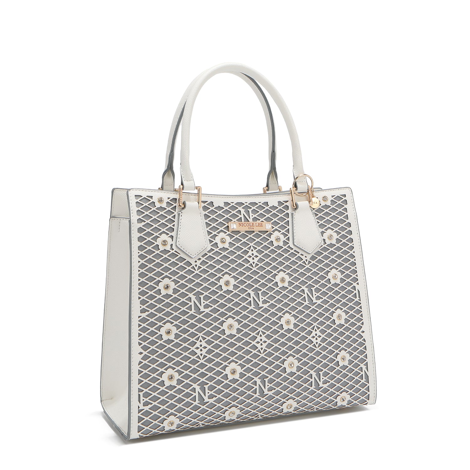 BOLSO TOTE ESTRUCTURADO GRACIE (BLANCO)