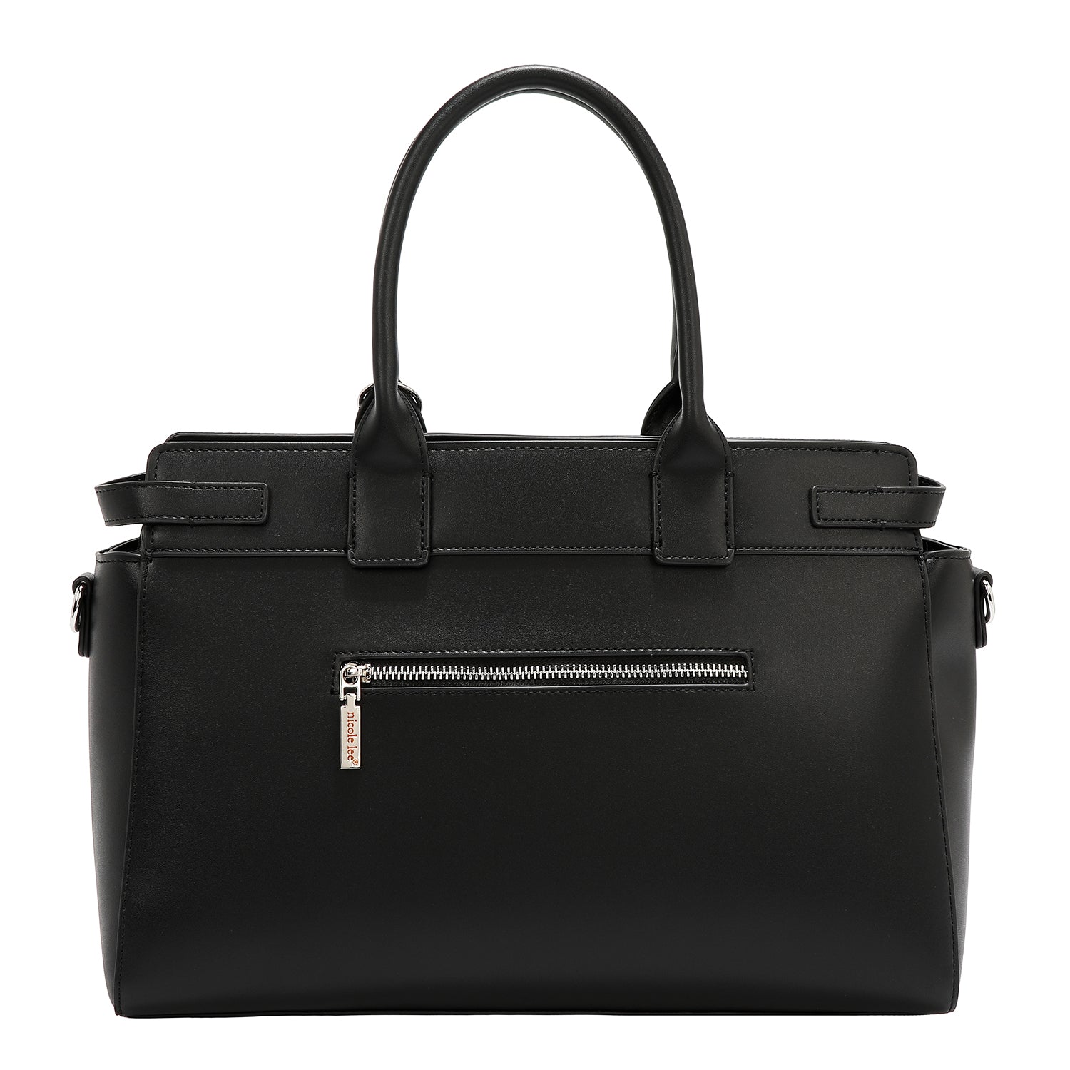 Sac à sacrel avec coupes géométriques (noir)