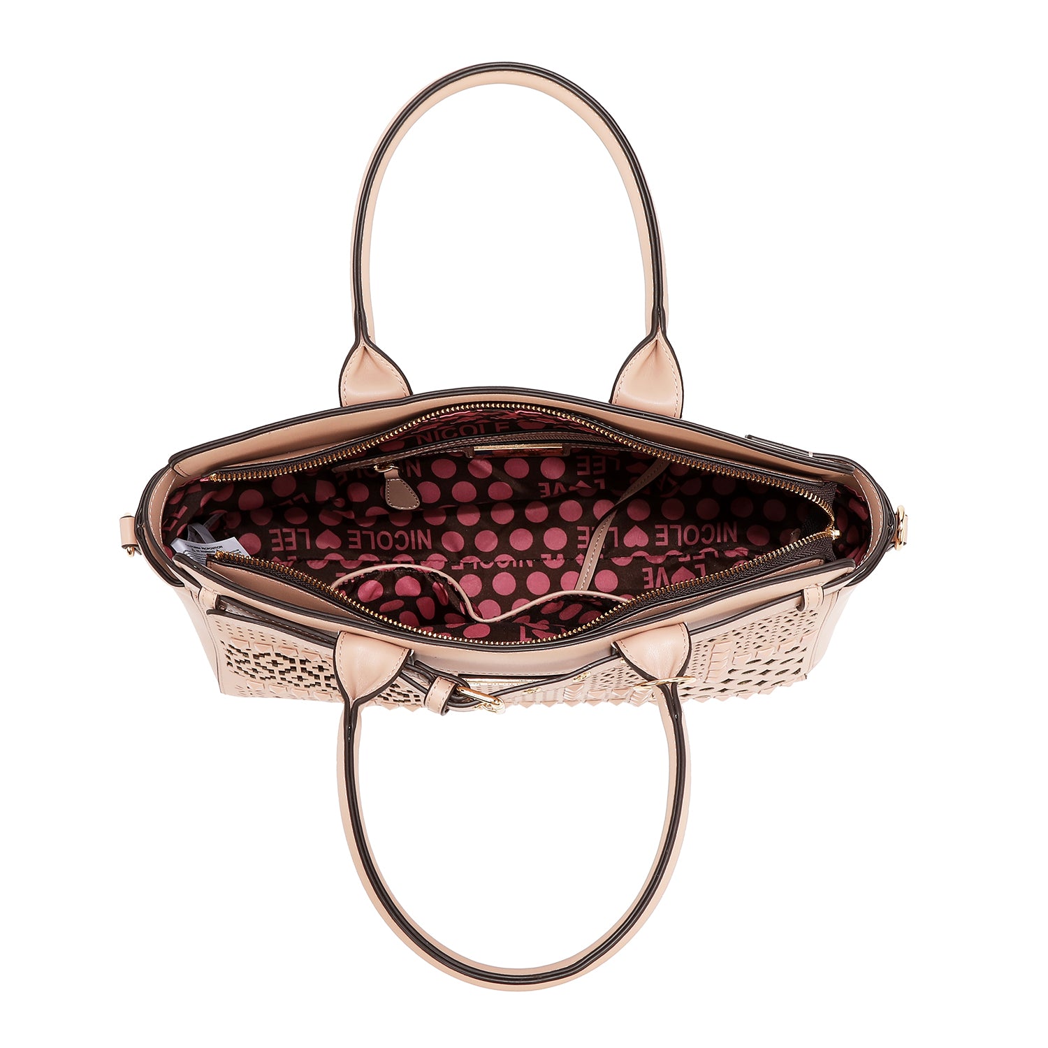 Sac à sacrel avec coupes géométriques (noir)