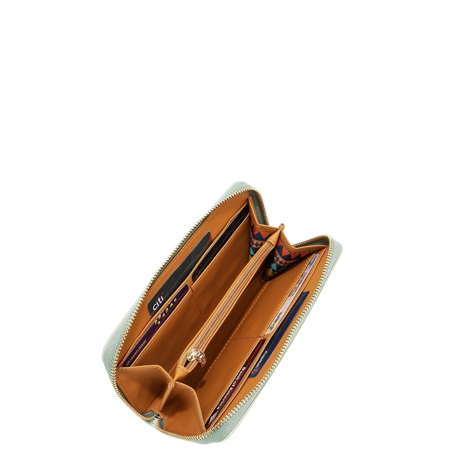 PORTAFOGLIO CON BORCHIE ARGENTO (BEIGE)