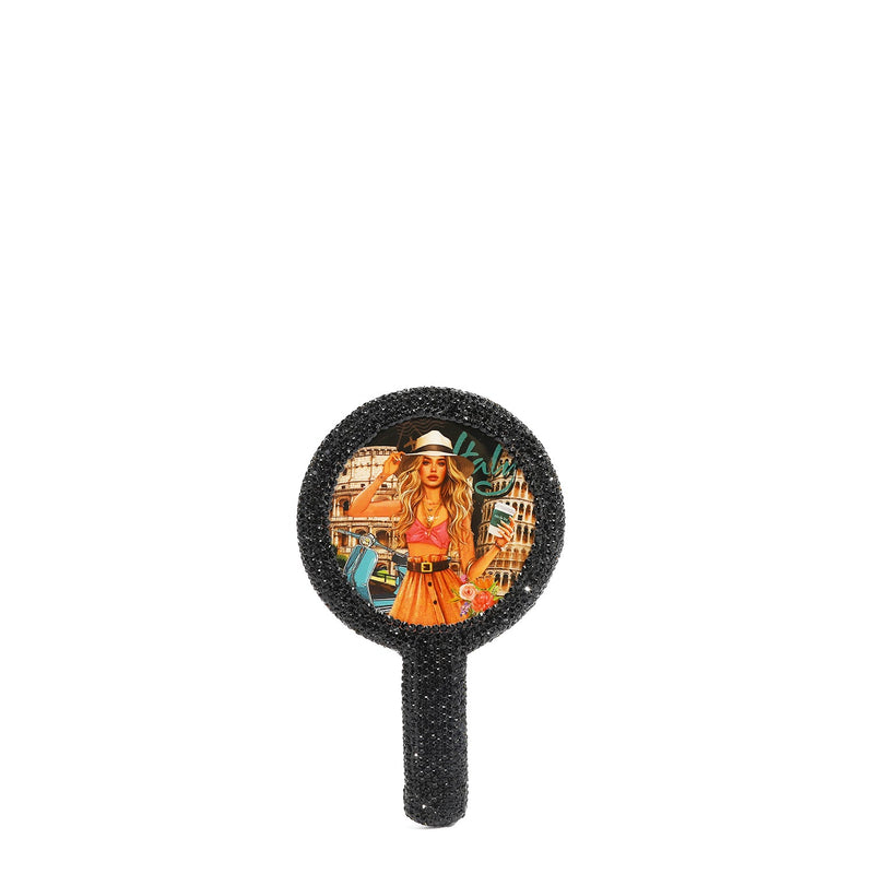 ROUND HAND MIRROR (<tc>MARTHA TRAVELS ITALY</tc>)