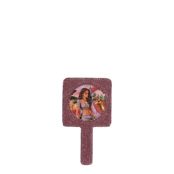 RECTANGULAR HAND MIRROR (<tc>QUEEN CLEOPATRA</tc>)