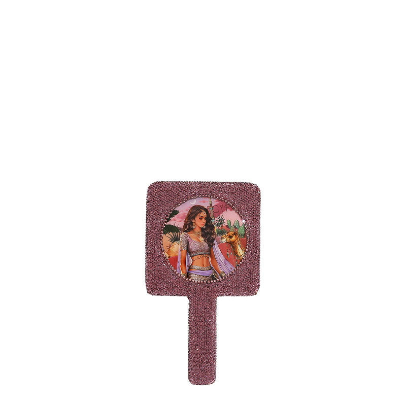 RECTANGULAR HAND MIRROR (<tc>QUEEN CLEOPATRA</tc>)