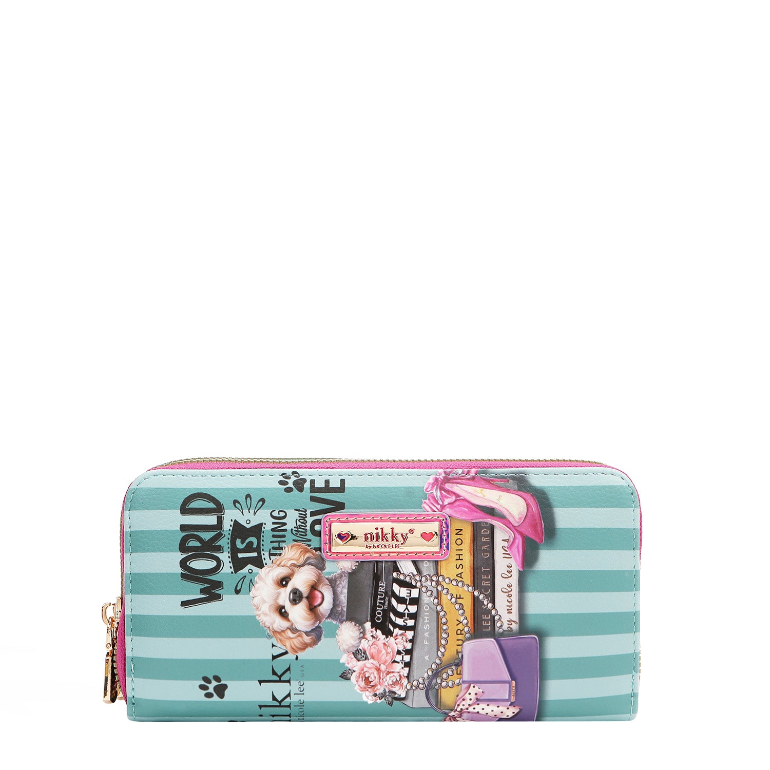 BILLETERA CON DOBLE CREMALLERA V.2 (MEANT TO LOVE YOU)