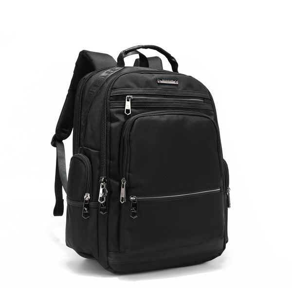 LAPTOP BACKPACK WITH USB PORT FOR MEN BLACK