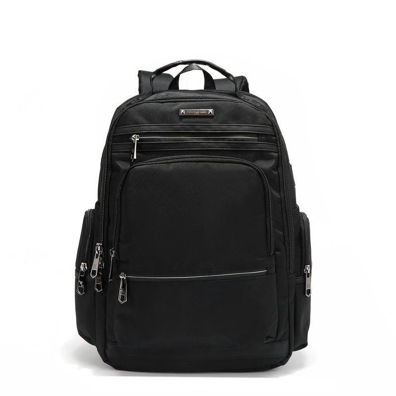 LAPTOP BACKPACK WITH USB PORT FOR MEN BLACK