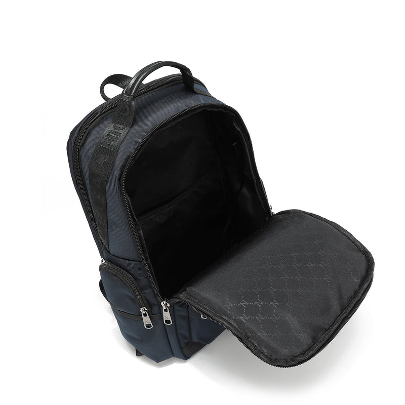 LAPTOP BACKPACK WITH USB PORT FOR MEN BLACK
