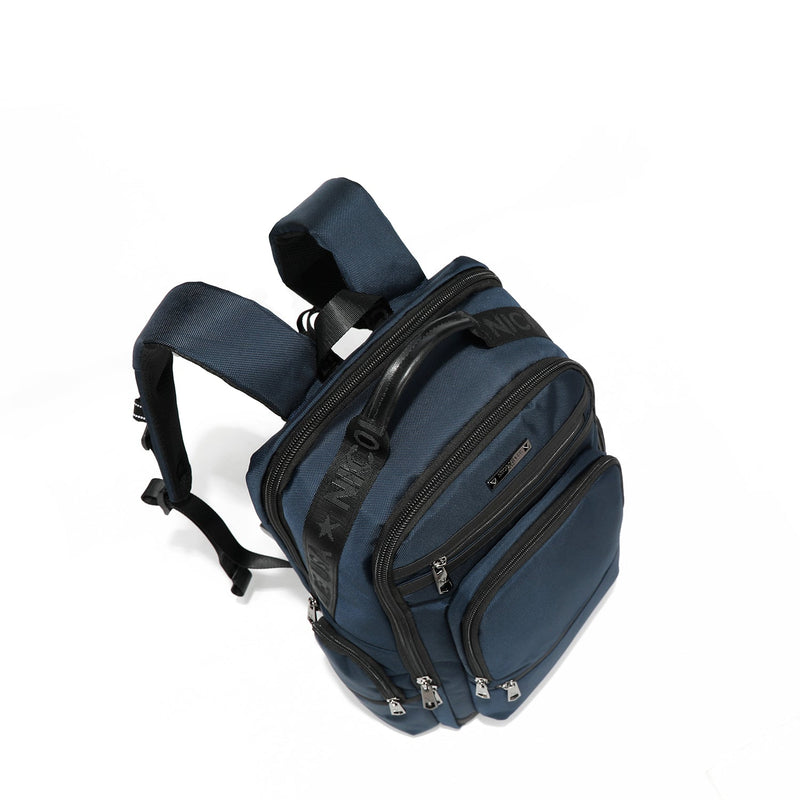 LAPTOP BACKPACK WITH USB PORT FOR MEN BLUE
