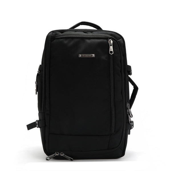 MULTIPURPOSE BACKPACK FOR MEN BLACK