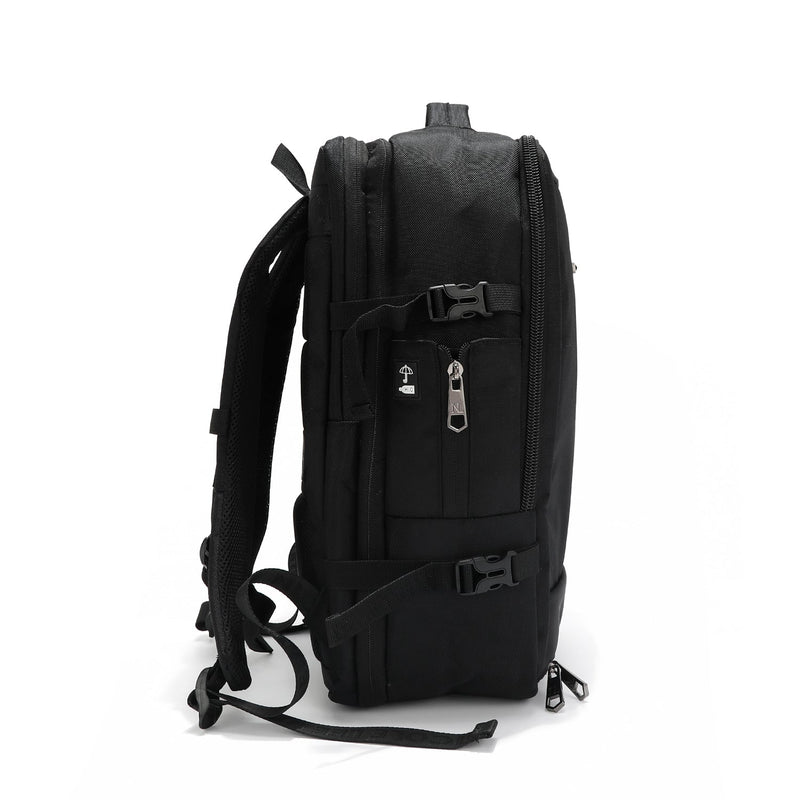 MULTIPURPOSE BACKPACK FOR MEN BLACK