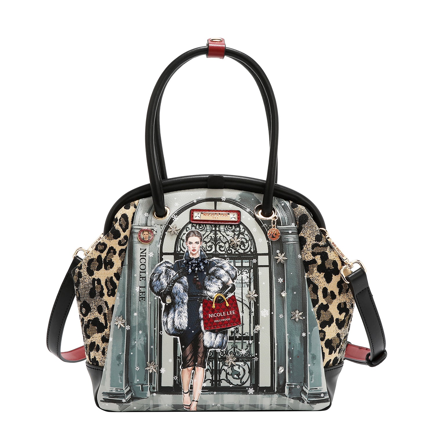 BOLSA COM ARMAÇÃO (<tc>MODA SNOWFLAKE</tc>)