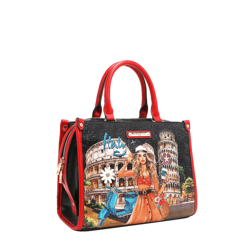 SATCHEL BAG (<tc>MARTHA TRAVELS ITALY</tc>)