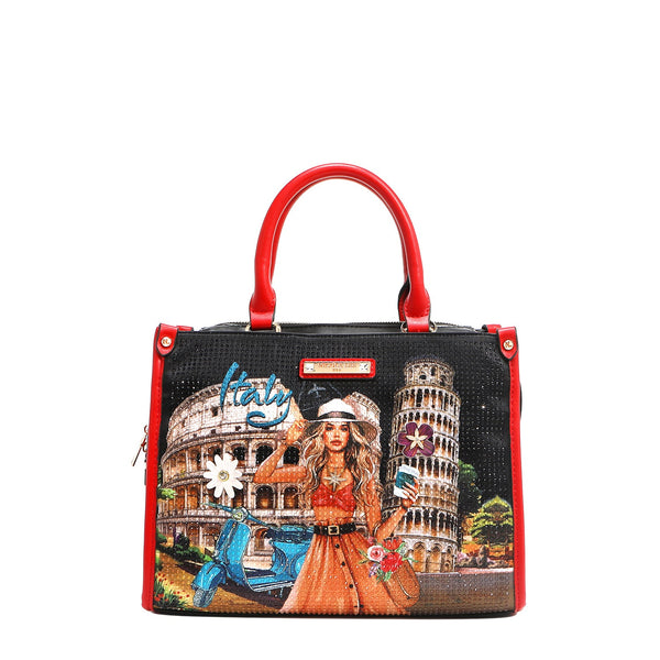 SATCHEL BAG (<tc>MARTHA TRAVELS ITALY</tc>)