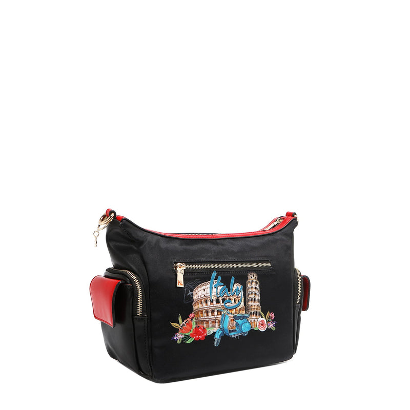 MULTI-POCKET SHOULDER BAG (<tc>MARTHA TRAVELS ITALY</tc>)