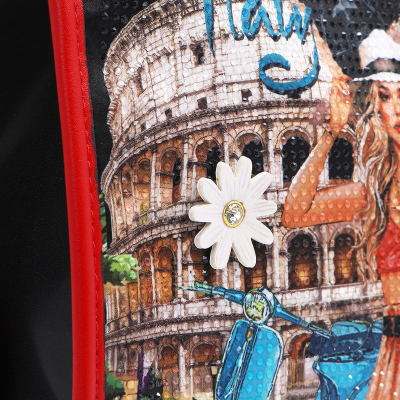 MULTI-POCKET SHOULDER BAG (<tc>MARTHA TRAVELS ITALY</tc>)