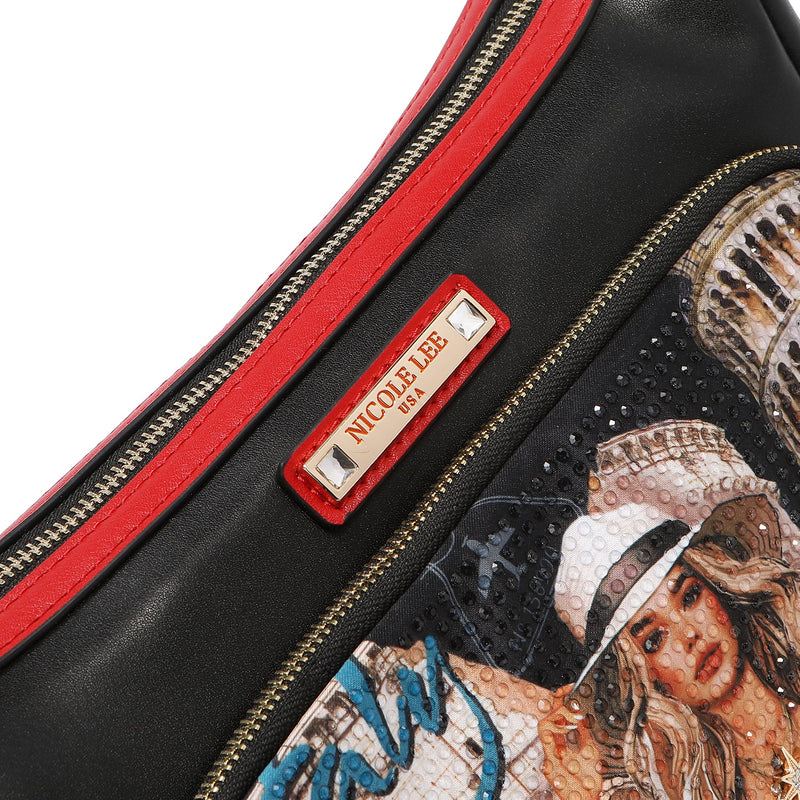 MULTI-POCKET SHOULDER BAG (<tc>MARTHA TRAVELS ITALY</tc>)