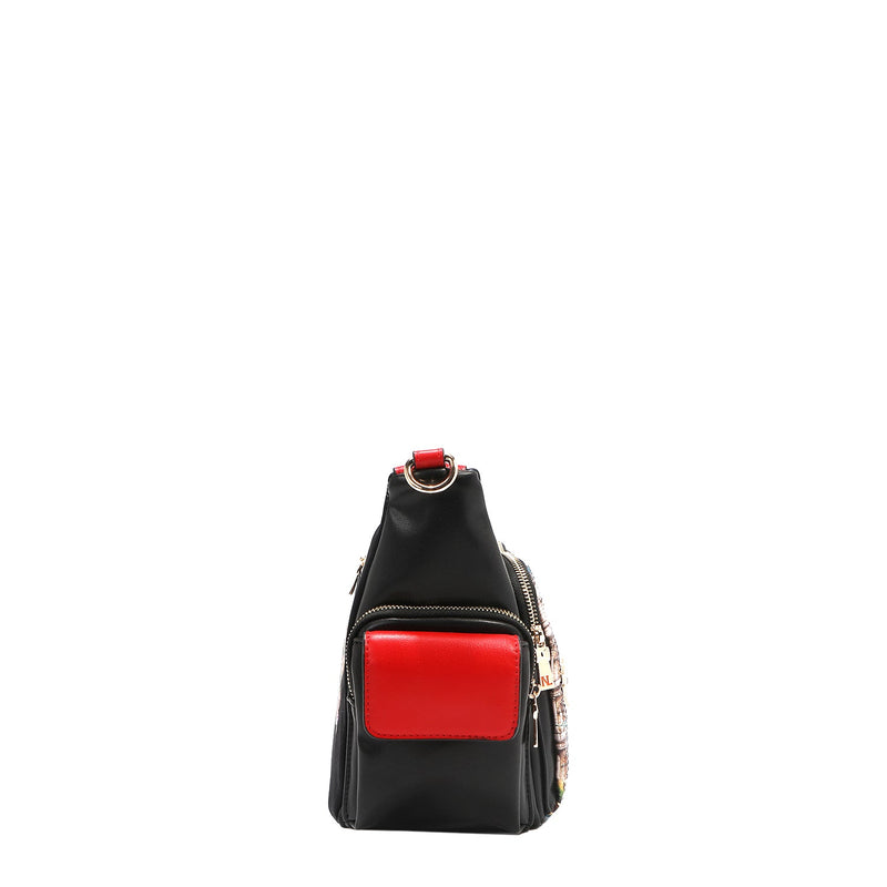 MULTI-POCKET SHOULDER BAG (<tc>MARTHA TRAVELS ITALY</tc>)