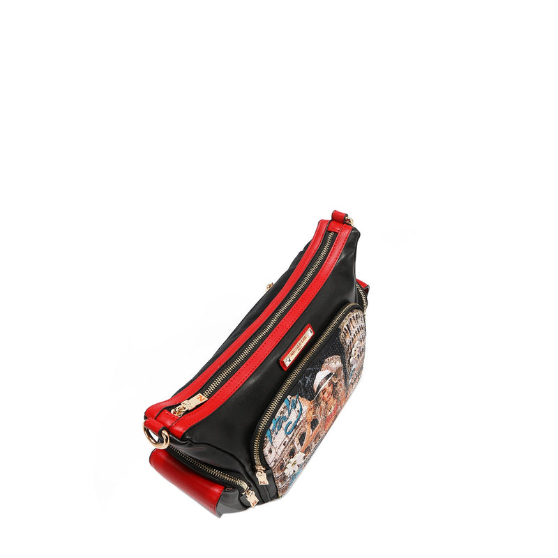 MULTI-POCKET SHOULDER BAG (<tc>MARTHA TRAVELS ITALY</tc>)