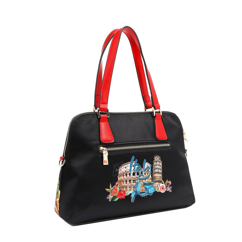 DOME SATCHEL BAG (<tc>MARTHA TRAVELS ITALY</tc>)