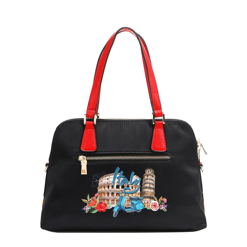 DOME SATCHEL BAG (<tc>MARTHA TRAVELS ITALY</tc>)