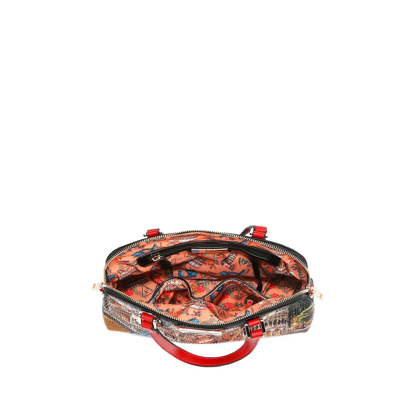 DOME SATCHEL BAG (<tc>MARTHA TRAVELS ITALY</tc>)