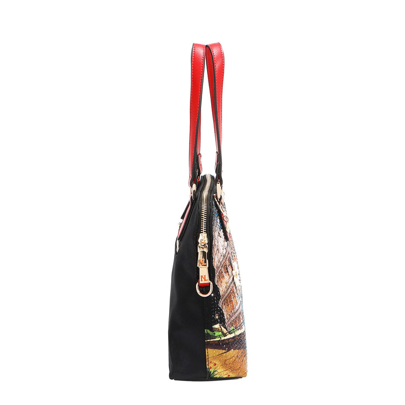 DOME SATCHEL BAG (<tc>MARTHA TRAVELS ITALY</tc>)