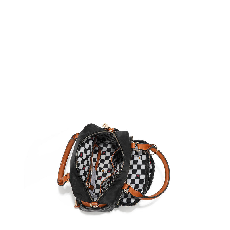 Margot multiusous satchel bag (black)