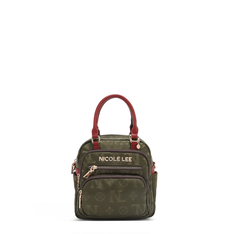 Margot multiusous satchel bag (green)
