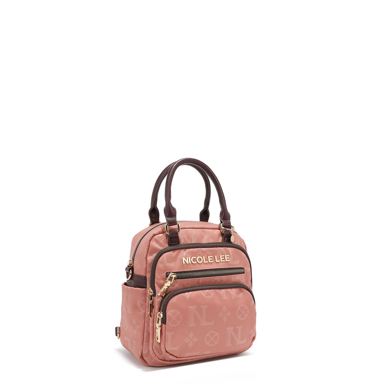 Margot multiusous satchel bag (pink)