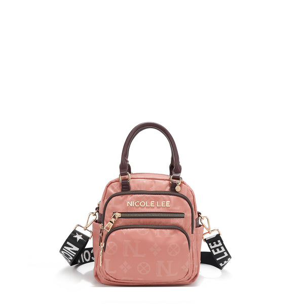 Margot multiusous satchel bag (pink)
