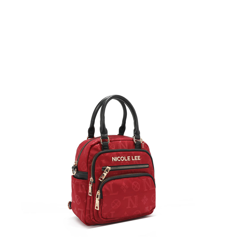 Margot multiusous satchel bag (red)