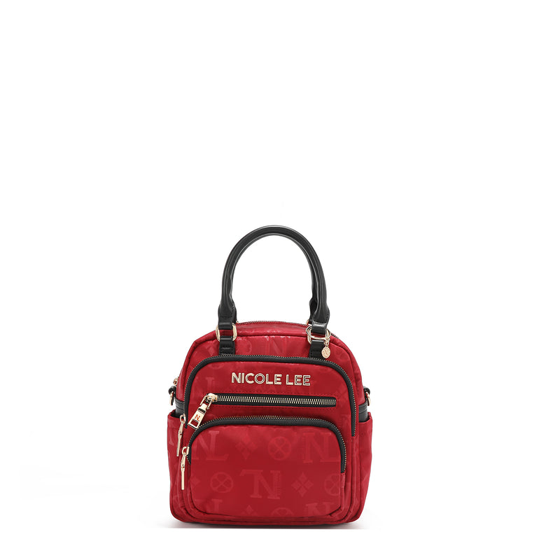 Margot multiusous satchel bag (red)